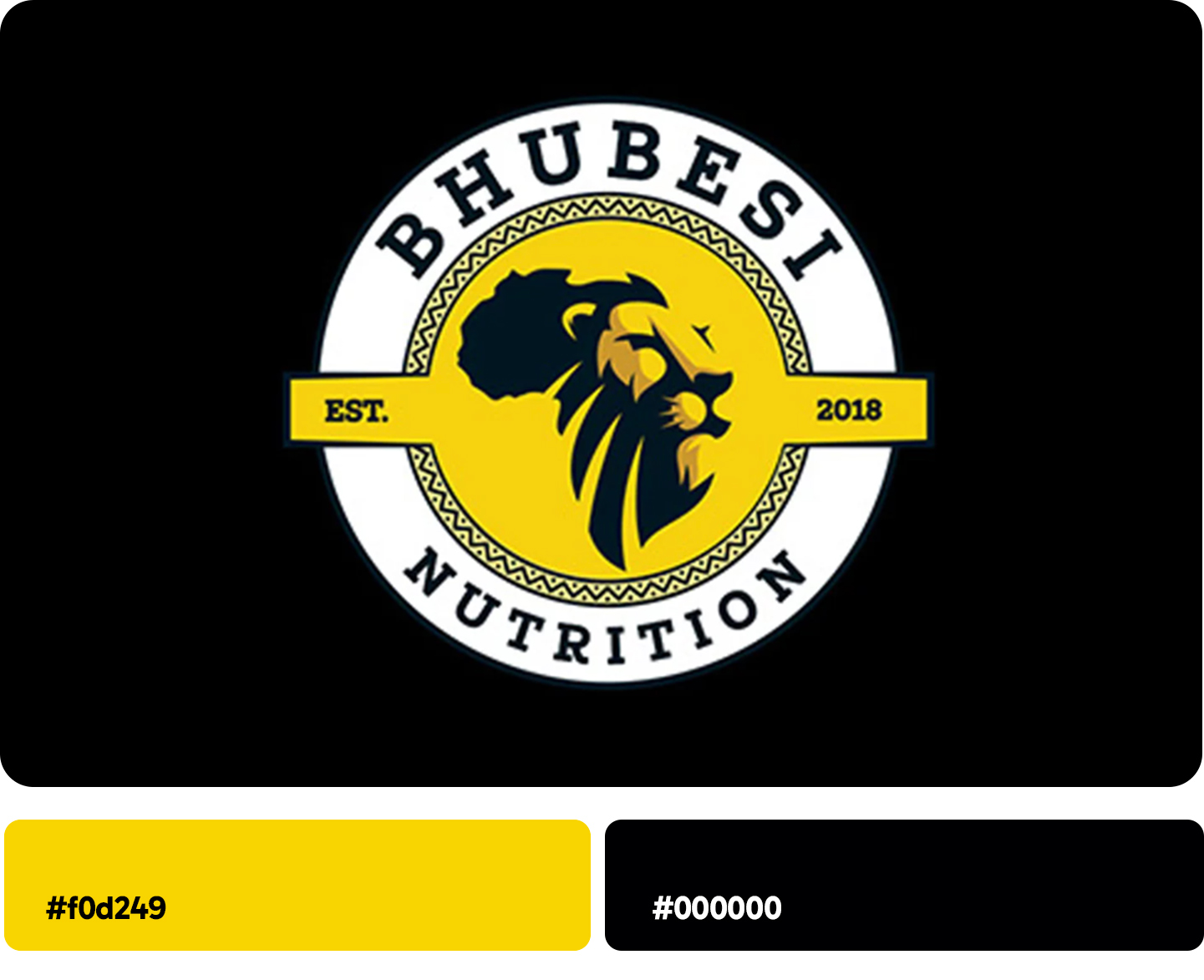 Bhubesi illustrative logo design - nutritional supplements