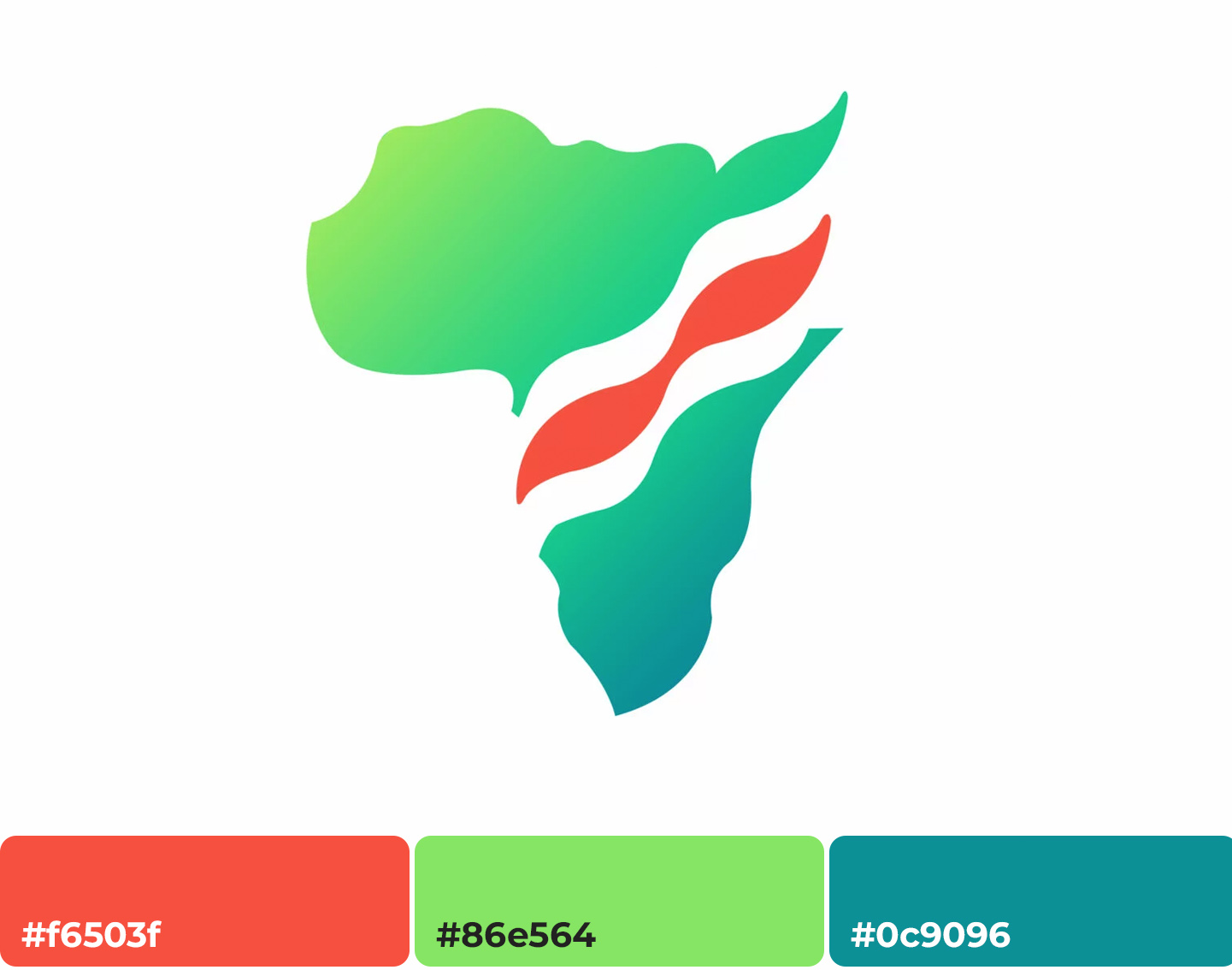 Rise Africa logo design - progress purpose
