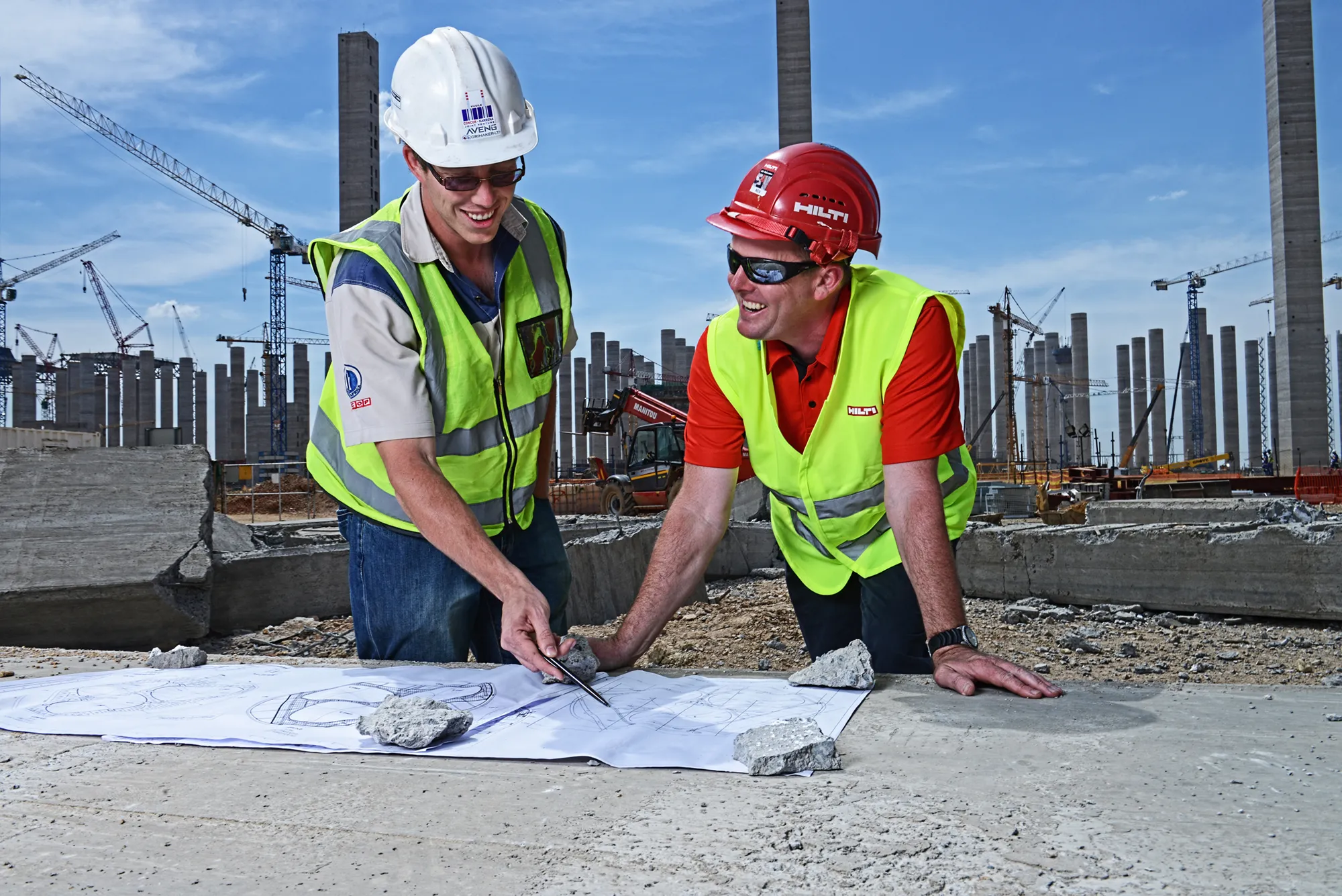 Corporate Industrial Photography 37 Hilti staff corporate portraits, on-site photography South Africa, Brandon Barnard Photography