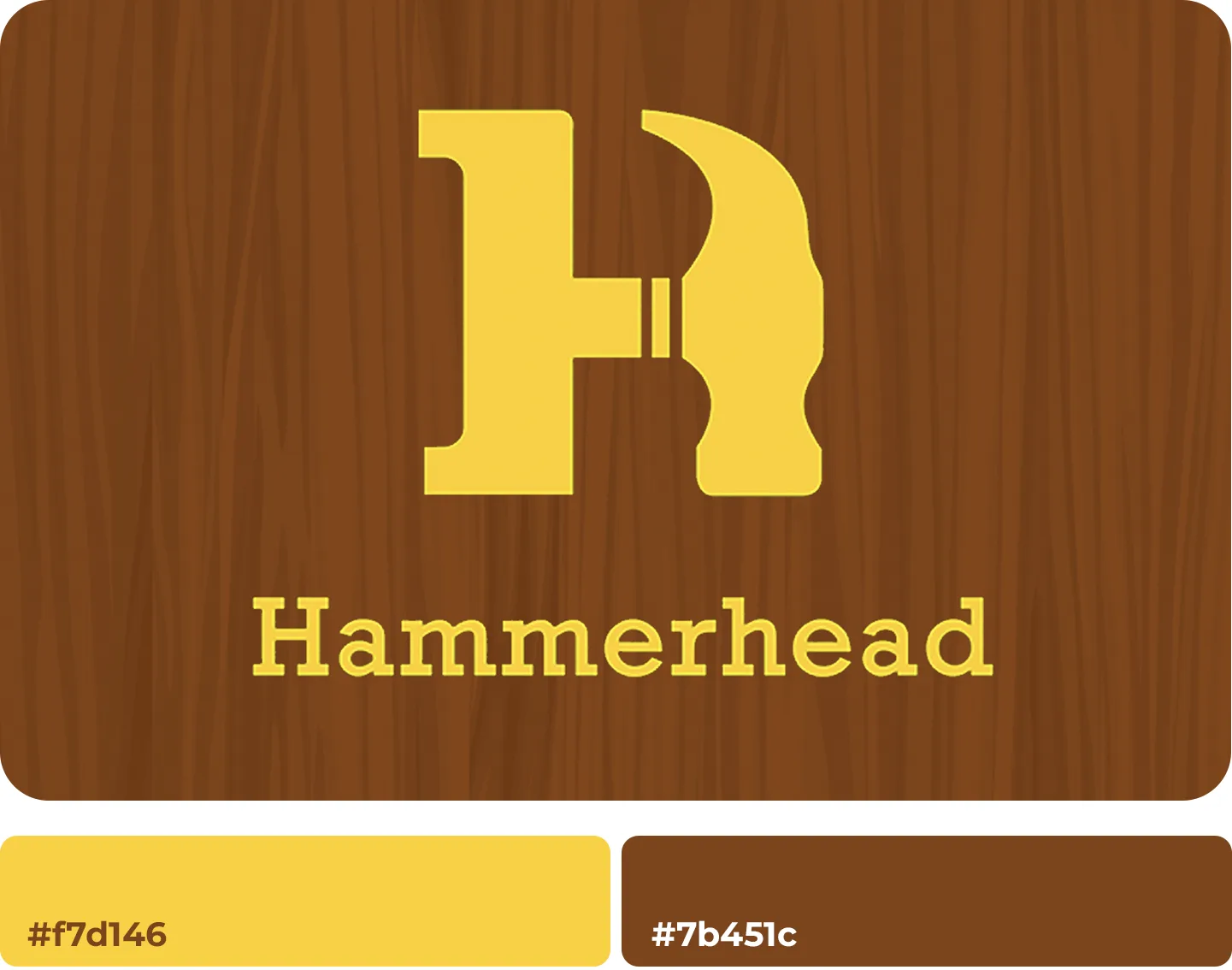 Hammerhead logo design - handyman services